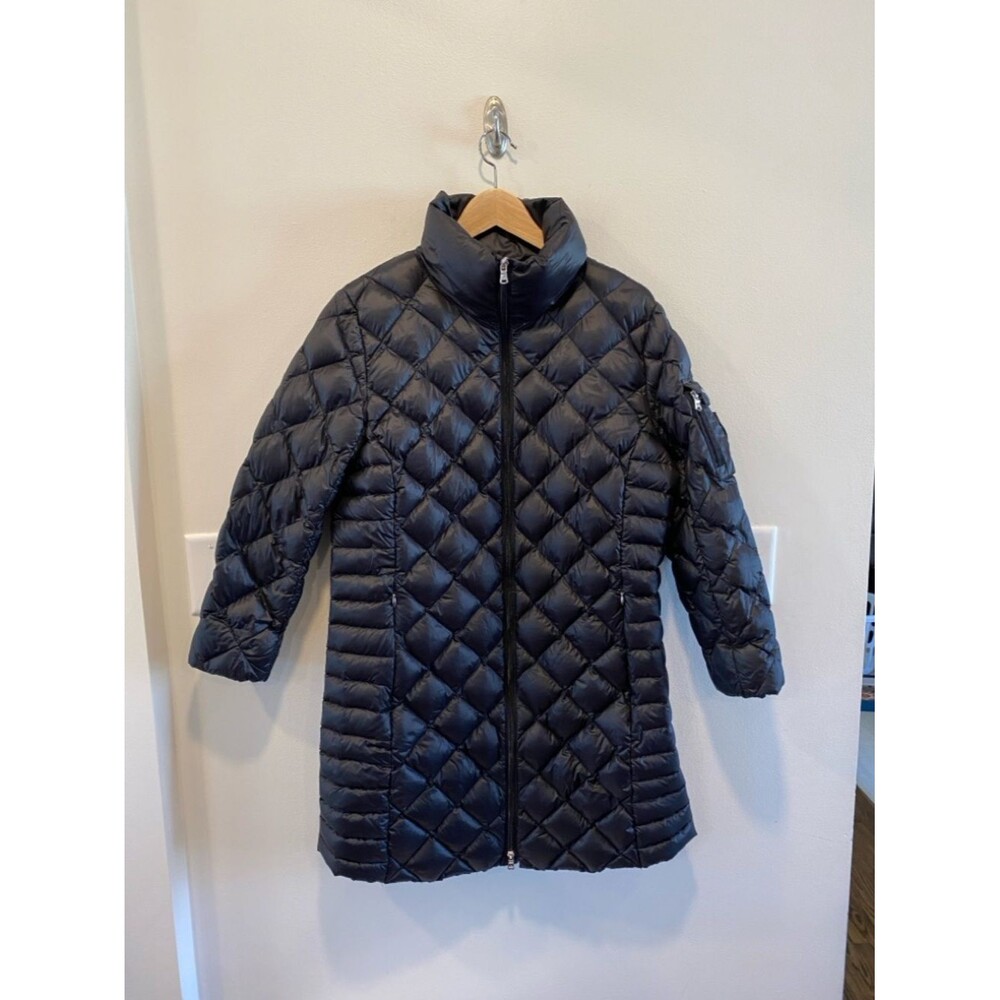 Lauren Ralph Lauren Womens Down Parka size Large 90% down quilted packable black